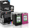 Mipuu 2 Tinten kompatibel für HP 901 XL CC654AE CC656AE Black Color für HP Officejet J4500 J4524 J4540 J4550 J4580 J4585 J4600 J4624 J4660 J4680 Set