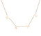 18K Gold Plated Stainless Steel Dainty Simple Design Mama Nana Letter Necklace For Women Mother's Day Anniversary Jewellery Gifts For Mom （MAMA-Rose Gold）