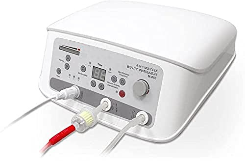 QUIRUMED Máquina microdermoabrasión profesional, 4 funciones, Cuidado facial, tecnología de punta de diamante, 80-100 W, 12x30x26,5 cm