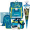 Generisch Oxy Bag Premium Light - Jurassic-T-Rex- Schulranzen-Set 8tlg. mit SCHULTÜTE, SPORTTASCHE, BROTDOSE und TRINKFLASCHE - HEFTBOX A4 GRATIS