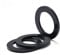 joints plats plomberie pour raccords de tuyaux, rondelles en caoutchouc pour robinets, joint filtre robinet de douche (5 pièces, 38,5mmx29,5mm: grosor 3mm)