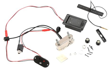 GOOHOCHY Para Puente De Piezoeléctrica Amplificador De Sonido Suministro Musical