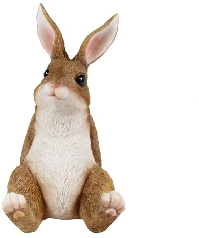 colourliving Hasenfigur Theo | Osterhasen Figuren Hasenbüsten Hasenohren | Deko Hasen für den Garten oder das Haus | Verschiedene Motive (Träumer)