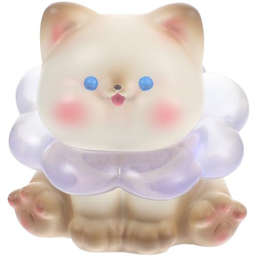 Luxshiny Katzenförmige Nachttischlampe Dekorative -tischlampe Für Gemütliche Atmosphäre Für Schlafzimmer Und Wohnräume Stilvolles Katzen-design Für Katzenliebhaber