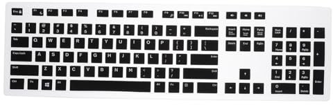 jojofuny 3 STK Tastaturschutz wasserdichte Tastaturmembran Computer Laptops Schreibtischschutz Computertastaturen Tastaturabdeckung in Schokoladenform Anti-Staub-Tastaturabdeckung Anzahl