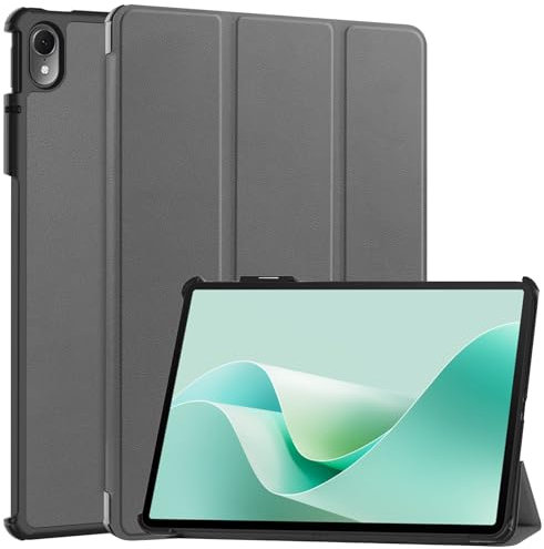 Funda para tablet HUAWEI MatePad 11.5S 2024, funda de piel sintética, triple pliegue, parte trasera dura, con soporte para Huawei MatePad 11.5 2024, funda inteligente delgada con apagado y encendido