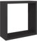 vidaXL Rastrelliera per Legna da Ardere Nera 100x40x100 cm in Acciaio