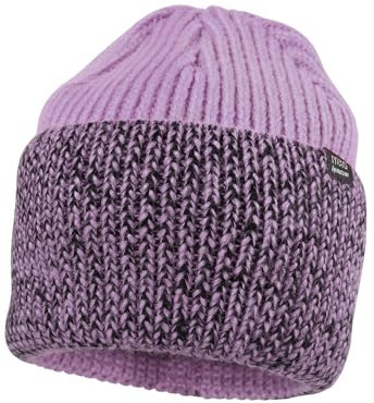 maximo Kids Girl-Mütze, 2-farbig breiter Umschlag Made in Germany