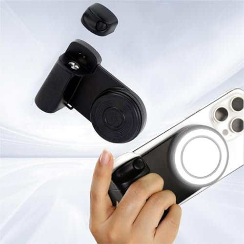 OBEST Smartphone Camera Grip Bluetooth Camera Remote Luz de Relleno cámara para teléfonos Video/Fotografía/Transmisión en Vivo