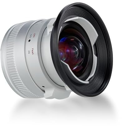 PERGEAR 12 mm F2 II für Sony E, Weitwinkel, manueller Fokus, APS-C-Objektiv, kompatibel mit Sony E-Mount-Kameras NEX-5R, NEX-5N, NEX-7, A6400, A6300, A6500, A7R, A7RIII, A7RIV, A7IV, A7SIII, A7c