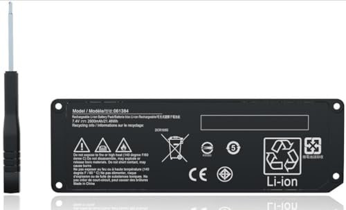 7.4V 2600mAh Battery, Lithium-ion Replacement Battery Compatible with Bose SoundLink Mini 1, Bluetooth Speaker for Bose Soundlink Mini One, 061384 061385 061386 063287 Model