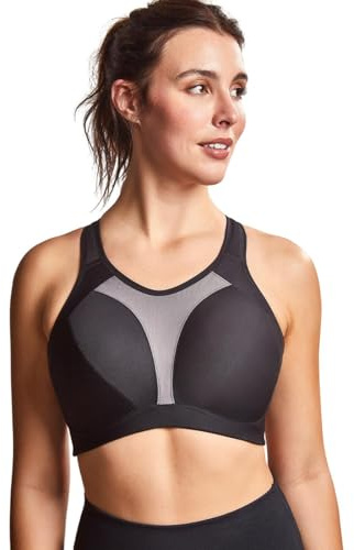S1382 Royce Aerocool Sports Bra Black