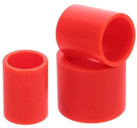 HEALLILY 3pcs Plastic Wheel Sleeve Arbor Reducer Bushings 25.4mm to 19mm, 16mm, 12.7mm Bench Grinder Adapter Set for Grinding Wheel Spindle Reduction