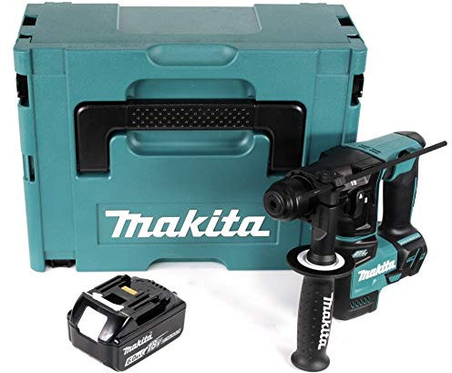 Makita DHR 171 G1J Akku Bohrhammer 18V 1,2J Brushless SDS Plus + 1x Akku 6,0Ah + Makpac - ohne Ladegerät