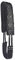 WALDHAUSEN Longiergurt Teddyfleece, SH, schwarz