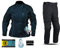 WinNet Completo tuta da moto femminile in cordura giacca e pantaloni per turismo (XS)