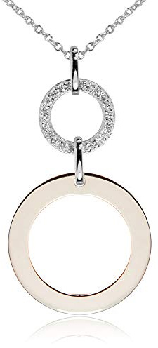 LUISIA® Doppel Ring Schmuck Auswahl - 925 Sterling Silber Zirkonia Roségold