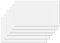 SWAWIS Lot de 6 Sets de Table PVC Set de Table Plastique Transparents Lavable Antidérapants et Résistants à la Chaleur