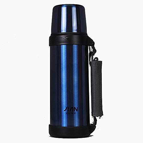 Bouteille d'eau - Gourde -Convient pour Le Sport, la randonnée, l'école, Le Bureau, en Plein air -bleu_1000ml