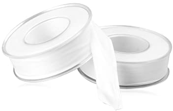 LEEQBCR PTFE-Dichtband: ein Dichtband aus Teflon, zum Abdichten aller Gewinde, keine Gummidichtungen oder O-Ringe, wasserdicht und selbstklebend (20 Meter)