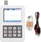 Osciloscopio Digital Recargable, Kit de Osciloscopio de Mano Dso Fnirsi Pro Pantalla Lcd de 2,4 Pulgadas 0-5Mhz 0-20Msps, para Electrodomésticos, Mantenimiento Y Puesta en Marcha de Vehículos
