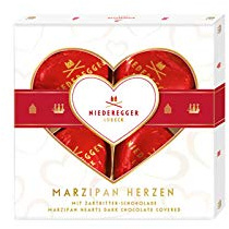 Niederegger 4er Herzen 50g + 1 HL Kauf Block | Versand direkt aus Lübeck | + GRATIS HLKauf-BLOCK