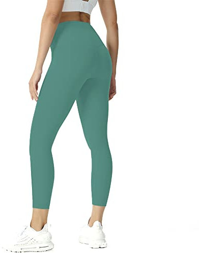 ATRACTIVOLL Leggins Mujer, Deportivos Fitness Leggins, Cintura Alta, Push Up, Control de Abdomen, Elásticos Yoga Leggins, Suaves, Opaco