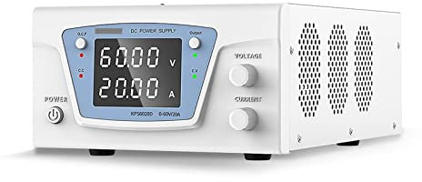 Fuentes de alimentación de CC programables Fuente de alimentación CC de laboratorio 60V 20A fuente estabilizada ajustable fuente de alimentación regulada digital variable 30V 10A ( Color : 60V 20A , S