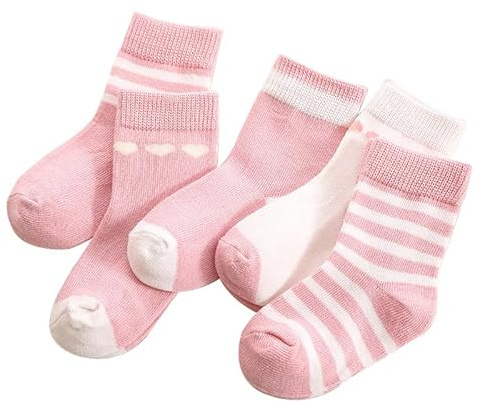axy Kinder Socken 5 Paar Multipack Jungen Mädchen Kindersocken Kleinkinder Kids Strümpfe