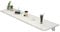 HFFAIWM Montaje En Pared Hoja Abatible Mesa Plegable Cocina Mesa De Comedor Escritorio Ahorro Espacio para Oficina En Casa Garaje Ordenador Escritorio Caballete Plegable Mesa Blanco(Size:100x40cm)