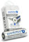 everActive EverActive 18500 - Batteria agli ioni di litio da 3,7 V, 2100 mAh, con circuito di protezione PCM, precaricata, fino a max. 30%, 1 pezzo, EV18500-21M