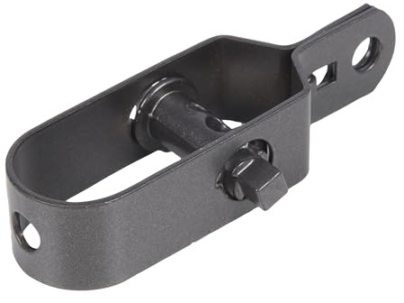 Alberts 834784 Drahtspanner | verzinkt, anthrazit-metallic kunststoffbeschichtet | Größe 3 | Länge 115 mm | 50er Set