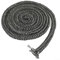 Feegow 1 joint de porte pour poêle à bois, corde à feu noire, 25 mm x 3 m de long