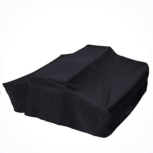 Wasserdichte 4 x 4 Dachgepäckträger, Zelt-Reiseabdeckung für Wohnmobile, Anhänger, 1,4 m, Schwarz