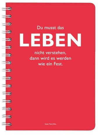 Ringbuch A5 Rilke, Leben