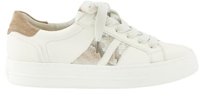 Paul Green Damen - Sneaker 5539-009 in weiß Reptillederoptik