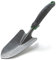 Edward Tools Truelle de jardin – Pelle de jardin en acier au carbone robuste avec poignée ergonomique – Plus solide que l'acier inoxydable – Mesure du marqueur de profondeur pour une plantation plus