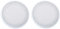 ASHATA 2Pcs 8 inch Speaker Grille, Car Audio Speaker Cover Mesh Grill Horn Guard Decorative Circle Metal Mesh for Home Speakers, Ceilings, Car Audio Systems