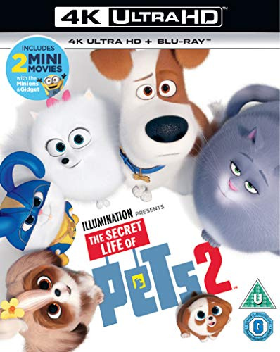 The Secret Life of Pets 2 (4k Ultra-HD) [Blu-ray] [2019] [Region Free]