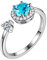 Aurora Tears März Birthstone verstellbare Ringe 925 Sterling Splitter Birthstone offener Ring Geburt Stein Schmuck für Frauen und Männer DR0090M