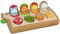 Fisher Price GJW24 - Guck-Guck-Spielzeug, fördert die Feinmotorik, aus Holz und weichen Materialien, Aktivitätsspielzeug für Babys ab 9 Monaten