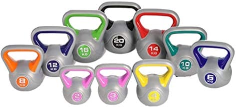 Kettlebells AGYH Fitness, Strength Training Equipment For Men And Women, 2kg/3kg/4kg/6kg/8kg/10kg/12kg/14kg/16kg/18kg/20kg (Size : 2kg/4.4lb)