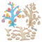 Baker Ross Ostereier-Baum-Holz-Kits, 2 Stück, Osterbasteln, Basteln für Kinder (AX756)