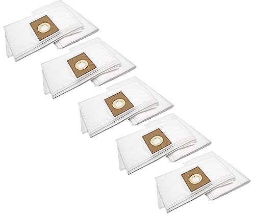 vhbw 50x sacchetto compatibile con Ghibli AS 10 P, 7, 10 aspirapolvere - 35cm x 23cm Bianco