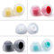 Keephifi【10 PCS/5 Pairs】 Earphones Earpads KBEAR 07 Silicone Eartips,Noise Reduction Earbud Tips, in Ear Monitors Ear Tips with Vocal Enhancement