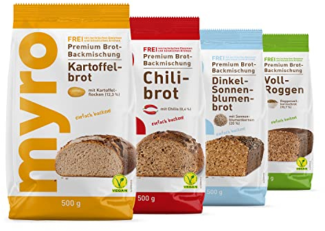 Backmischungen - Bestseller Bundle - 4 Premium Backmischungen Sets