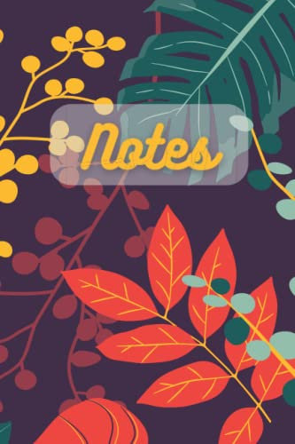 Paperback Notebook - Hip Floral Design