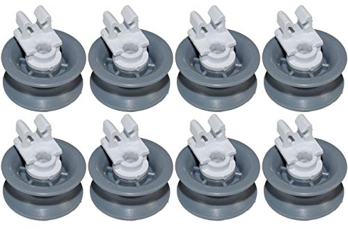 Ufixt Fits Dishwasher Upper Basket Rack Wheel For Bosch Neff Siemens x 8