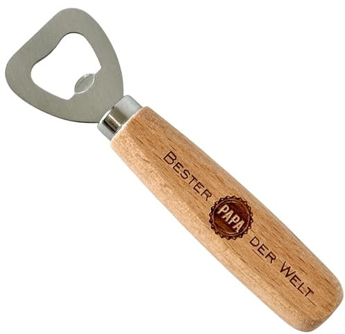 KATINGA Flaschenöffner Bieröffner Bester zum Geburtstag (Bester Papa)