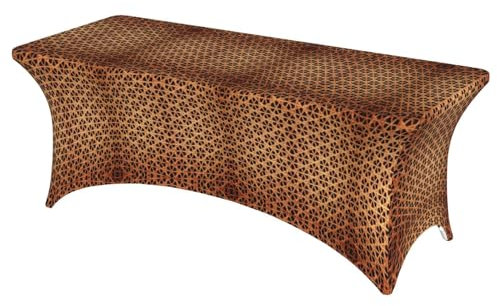 UVBDF Mantel rectangular de mimbre tejido de rejilla de 1,8 m, sin arrugas, para cumpleaños, cócteles, bodas, banquetes